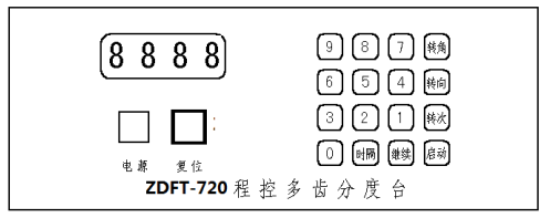 多齿分度台